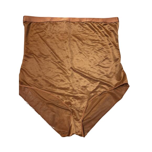 Skims NWOT Simply Bare High-Waisted Brief Cocoa Plus Size 4X Stretch Shapewear - Picture 1 of 3